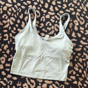 Lululemon Align tank size 6 light blue-green